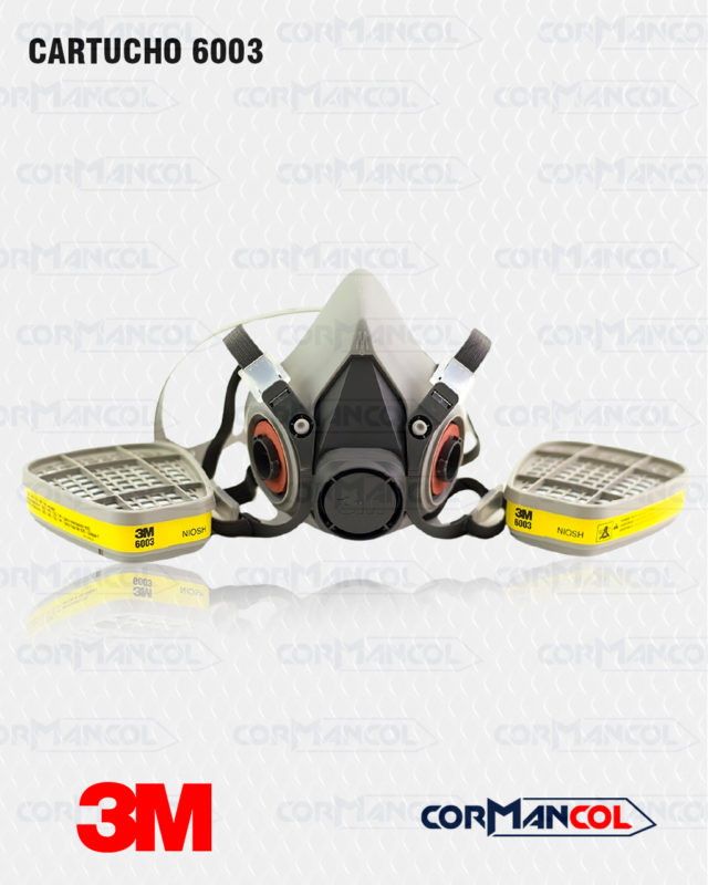 Cartucho Quimico 3m 6003 60 Vapor Organico Bc - Centro Elétrico - Foto 3
