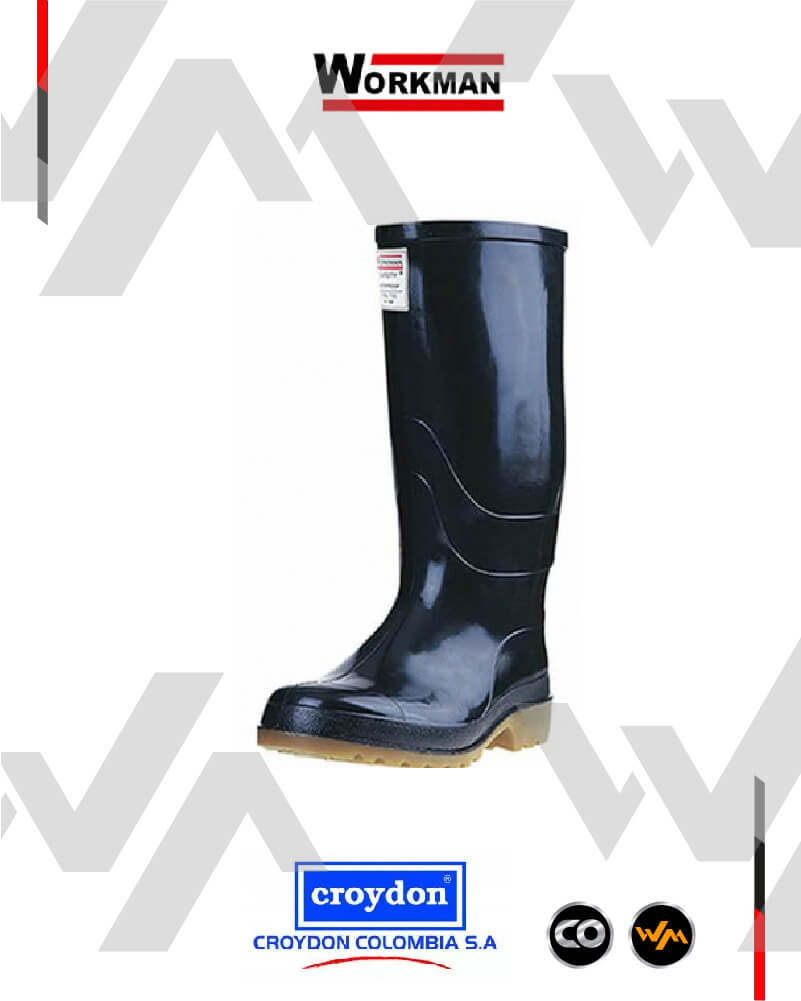 BOTA WORKMAN DE SEGURIDAD EN PVC (CROYDON) – Cormancol