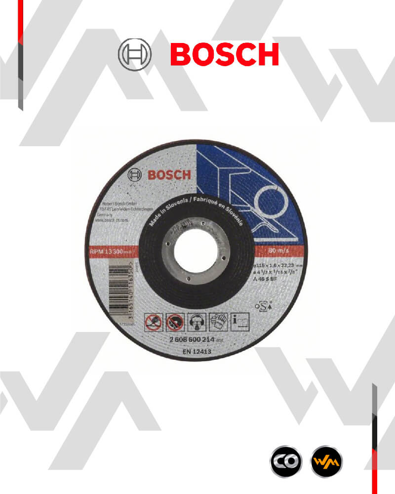 cupón por ejemplo Catarata Disco corte 4 ½ X 1MM (Bosch) – Cormancol
